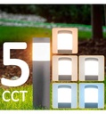 Baliza LED Circular 9W - GARDEN - 5CCT - Exterior 57cm - Detalle 5