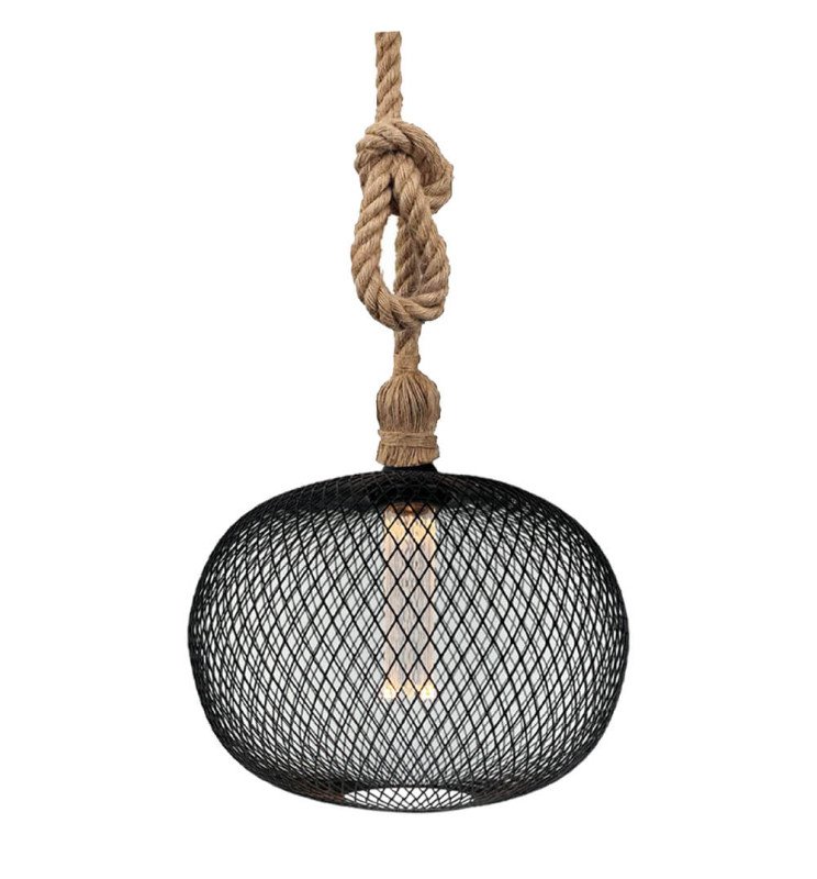 Bombilla LED Metal 4W E27 - Negro - Ø220mm - Detalle 5