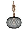 Bombilla LED Metal 4W E27 - Negro - Ø220mm - Detalle 5