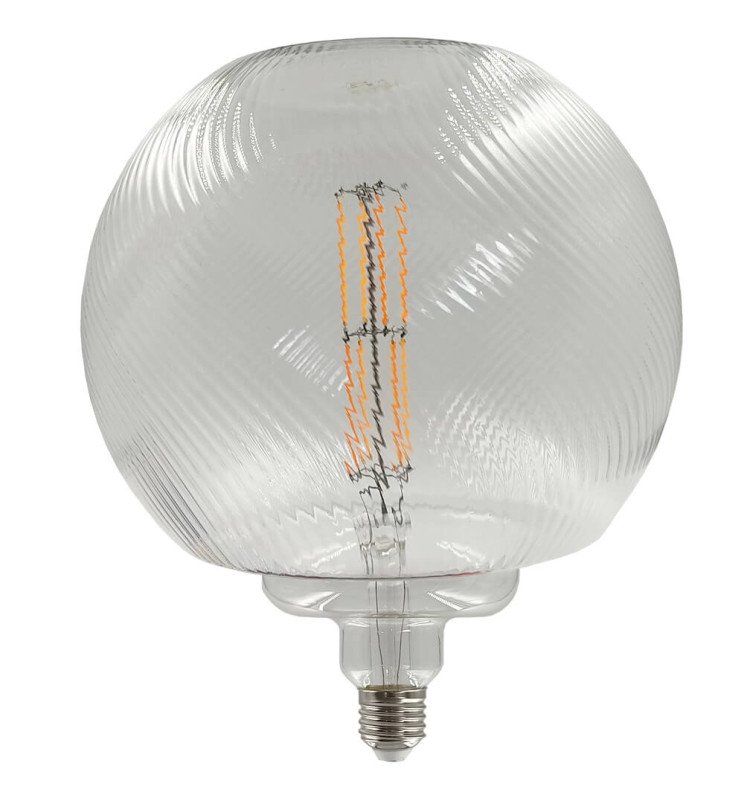 Bombilla LED Filamento Globo decorativa 7W E27 - Ambar - Detalle 1