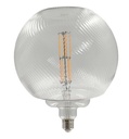 Bombilla LED Filamento Globo decorativa 7W E27 - Ambar - Detalle 1