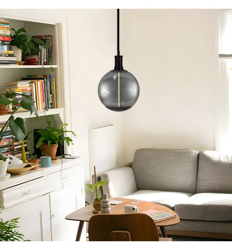 Bombilla LED Filamento Cristal Ahumado BIG - 4W E27 - Detalle 3