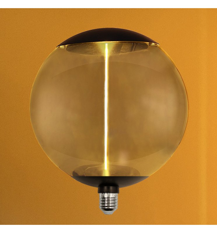 Bombilla LED Filamento Cristal Ahumado BIG - 4W E27 - Detalle 5