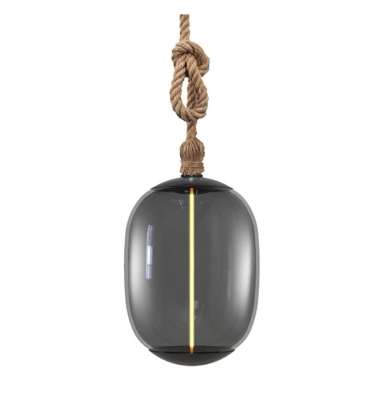 Bombilla LED Filamento Cristal Ahumado BIG - 4W E27 - Detalle 5