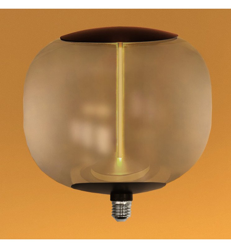 Bombilla LED Filamento Cristal Ahumado BIG - 4W E27 - Detalle 2