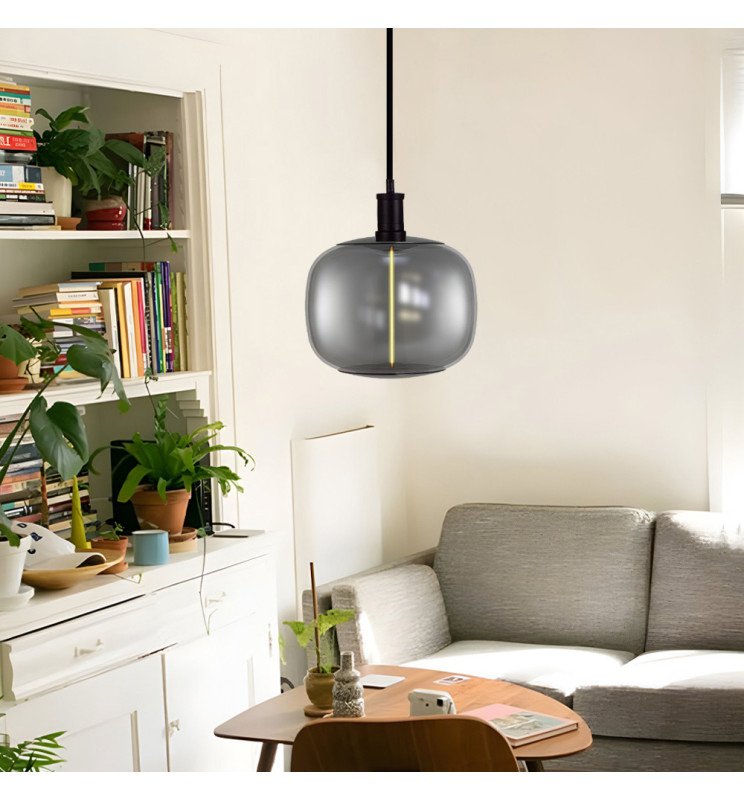 Bombilla LED Filamento Cristal Ahumado BIG - 4W E27 - Detalle 3