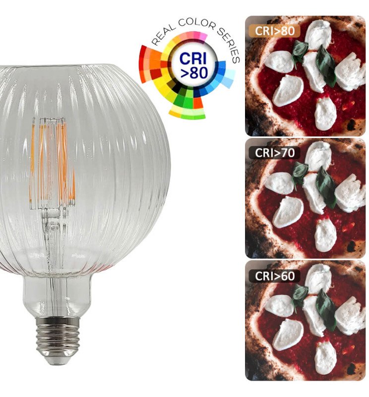Bombilla LED Filamento Decorativa 7W E27 - Ambar - Detalle 2