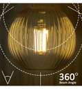 Bombilla LED Filamento Decorativa 7W E27 - Ambar - Detalle 3