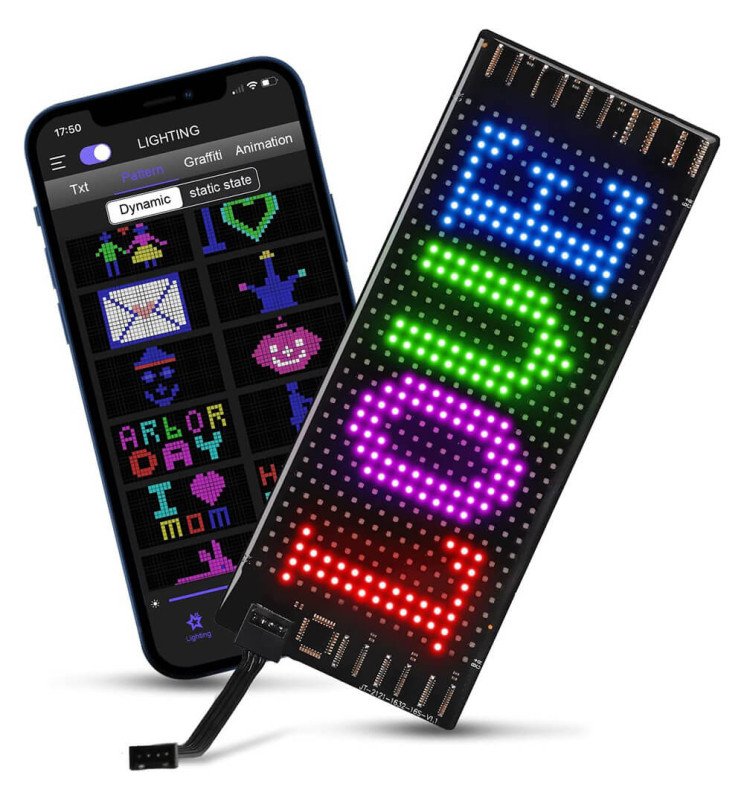 Display RGB Digital MINI MAGIC FLEX - Control remoto + - Detalle 3