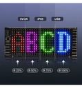 Display RGB Digital MINI MAGIC FLEX - Control remoto + - Detalle 4