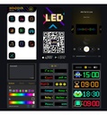 Display RGB Digital MINI MAGIC FLEX - Control remoto + - Detalle 5