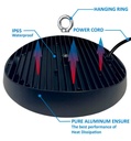 Campana Industrial LED 150W-100W-80W UFO ENDURANCE - Detalle 5