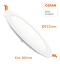 Placa Slim LED Circular 20w - OSRAM 6000k - #1