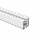Carril Trifáscio Aluminio para focos LED | 2 metros - Detalle 4