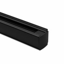 Carril Trifásico Aluminio para focos LED | 2 metros - Detalle 2