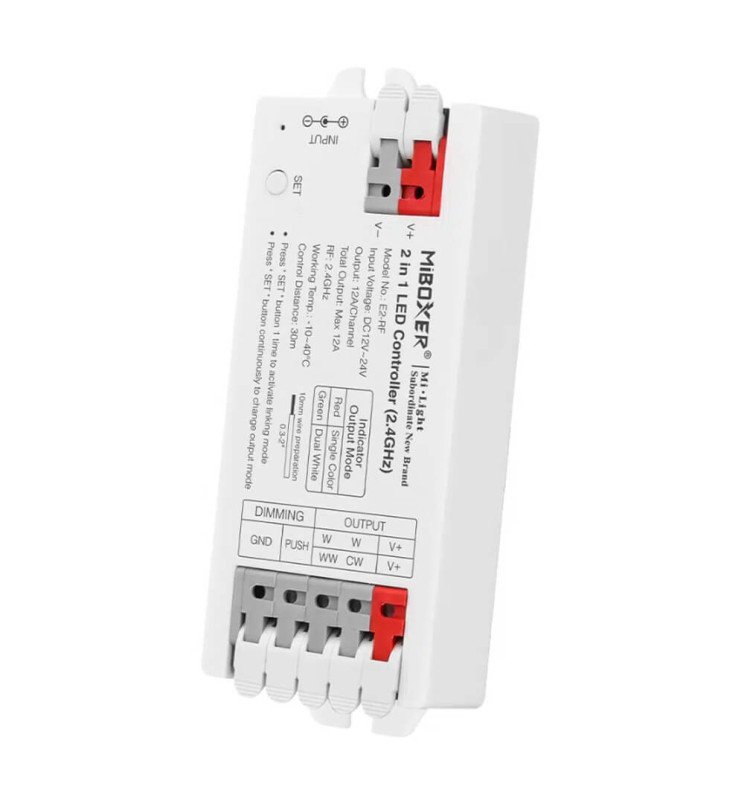 Pack Controladora LED CCT 12-24V + Control remoto C1 - Detalle 2