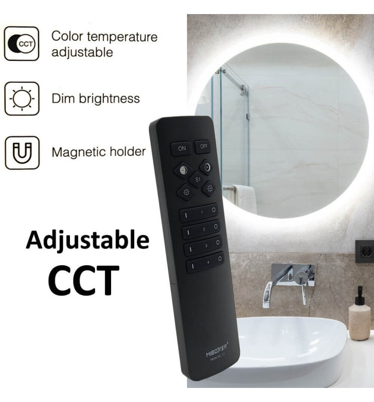 Pack Controladora LED CCT 12-24V + Control remoto C1 - Detalle 4