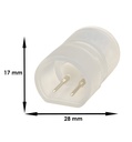 Conector de unión para Neón LED CIRCULAR 220V - 360º - Detalle 2