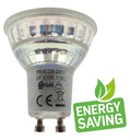 Dicroica LED GU10 8W ALTA LUMINOSIDAD - Cristal - Detalle 4