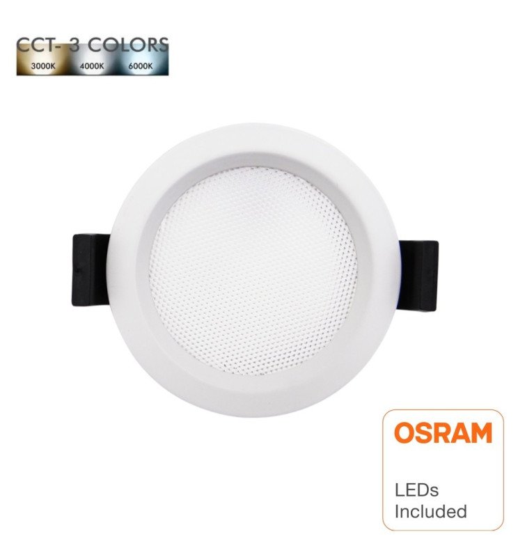 Downlight LED 12W - 8W- 5W Circular - OSRAM CHIP DURIS - Detalle 1