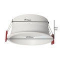 Downlight LED 12W Circular - OSRAM CHIP DURIS E 2835 - Detalle 5