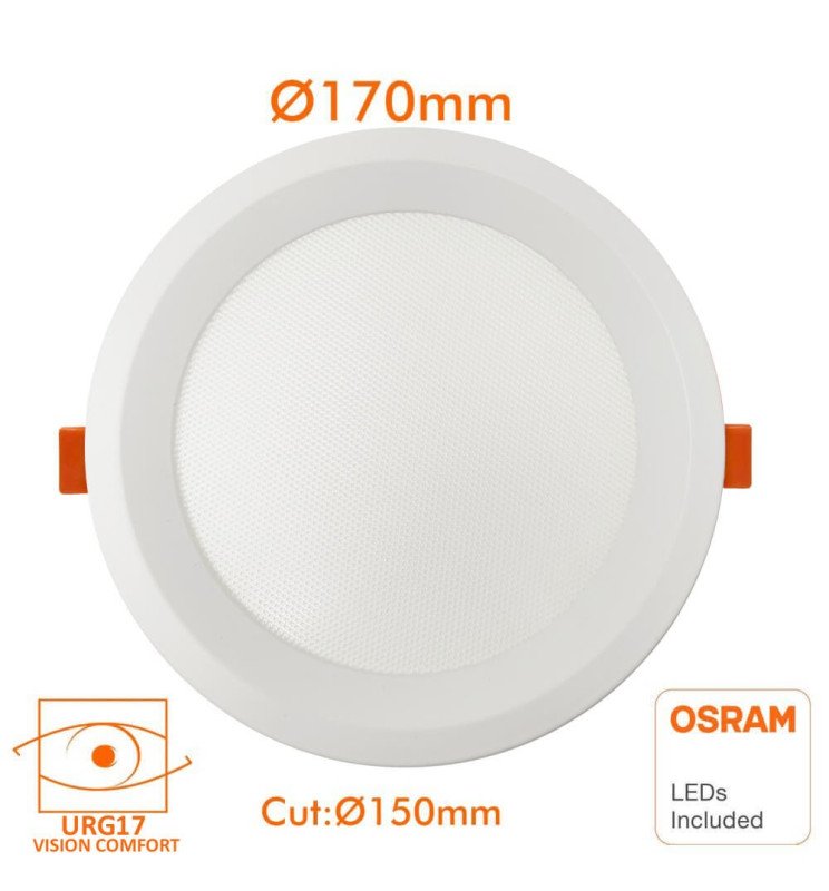 Downlight LED 16W Circular - OSRAM CHIP DURIS E 2835 - Detalle 2