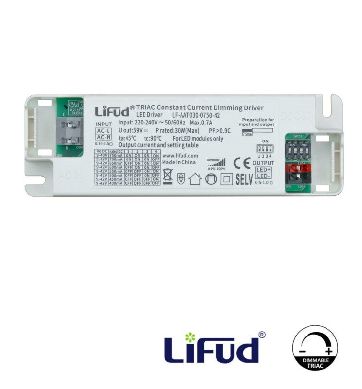 Downlight LED 24W Circular - Regulable Driver Lifud - Detalle 2