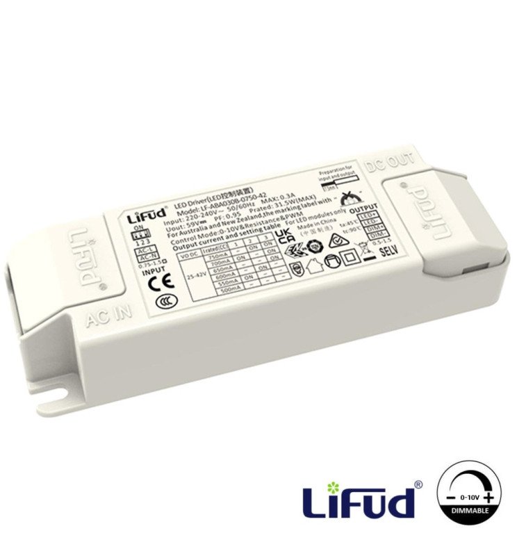Downlight LED 24W Circular - Regulable Driver Lifud - Detalle 4