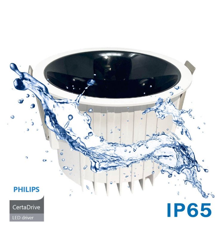 Downlight LED 40W Circular - Philips CertaDrive - CCT - Detalle 2