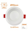 Downlight LED Circular 8W - OSRAM CHIP DURIS E 2835 - Detalle 2