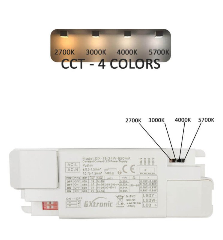 Empotrable LED 18W-24W LUCERNA - 38° - UGR11 - Detalle 3