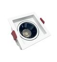 Empotrable LED 5W - 8W -12W Cuadrado Blanco Bridgelux - Detalle 3