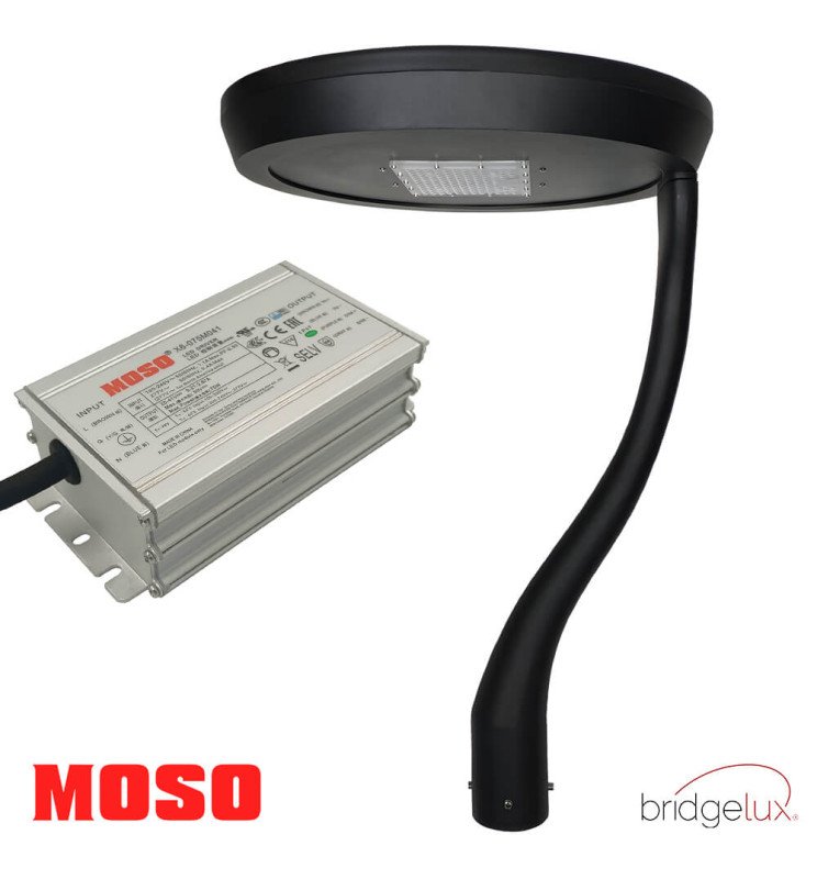 Farola LED - EUROBEAM - Aluminio 65W GXtronic / Moso / - Detalle 2
