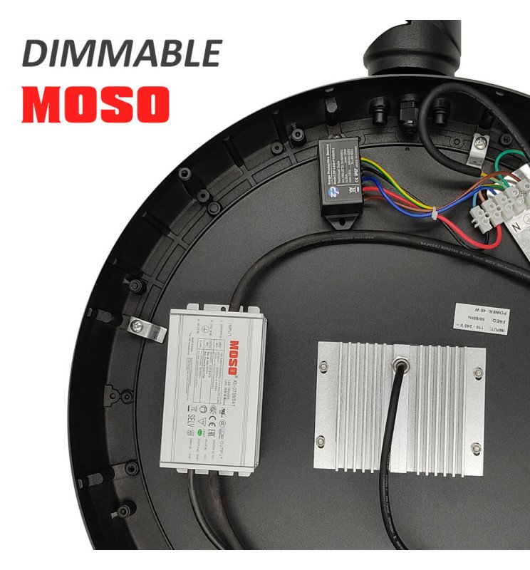 Farola LED - URBAN CITY - Aluminio 65W GXtronic / Moso - Detalle 4
