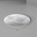 Downlight LED Plafón Slim Circular 40W 6400K Ø350mm - 8930_9