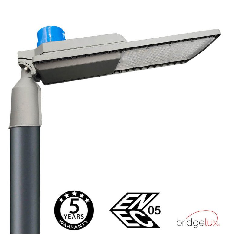 Farola LED 100W HALLEY BRIDGELUX Chip 150lm/W - Con - Detalle 1