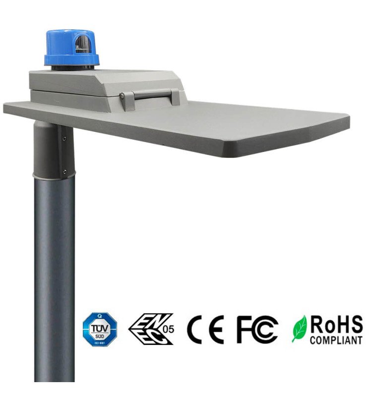 Farola LED 100W HALLEY BRIDGELUX Chip 150lm/W - Con - Detalle 2