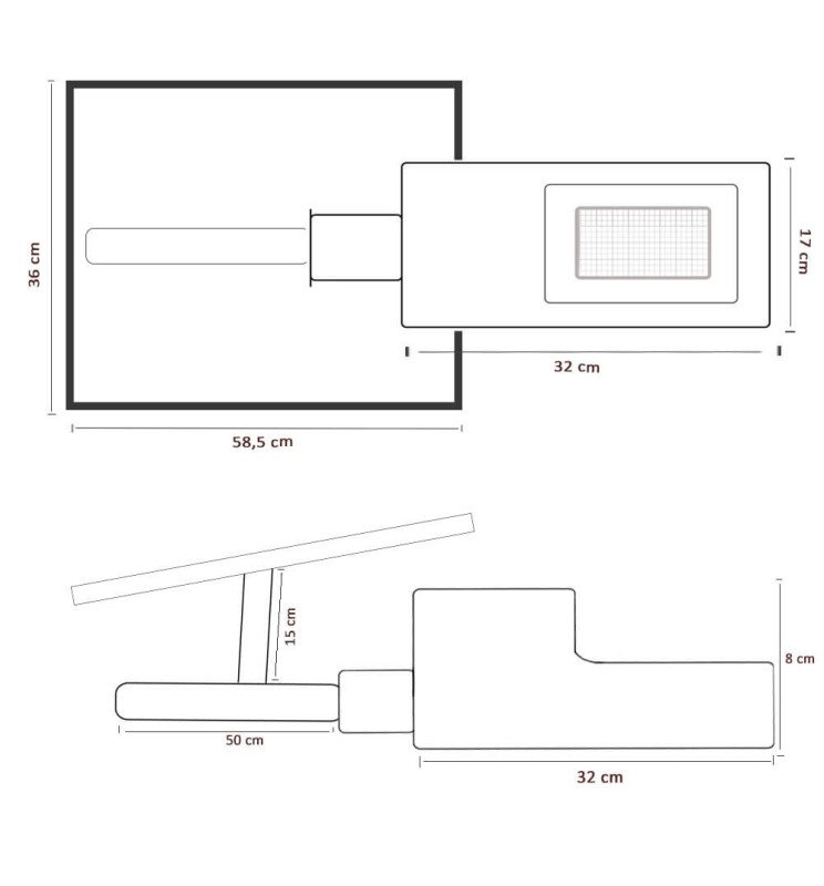 Farola LED 100W SOLAR ECO SANAN Programable - Detalle 5