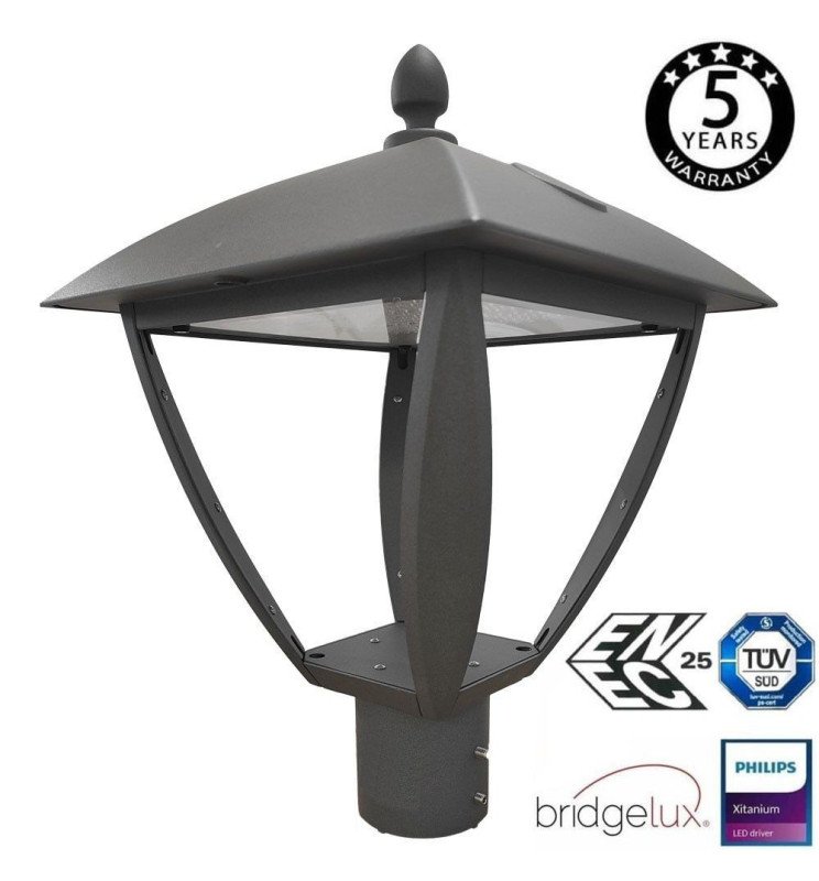 Farola LED 10W - 100W NEW VILLA Philips Driver - Detalle 2