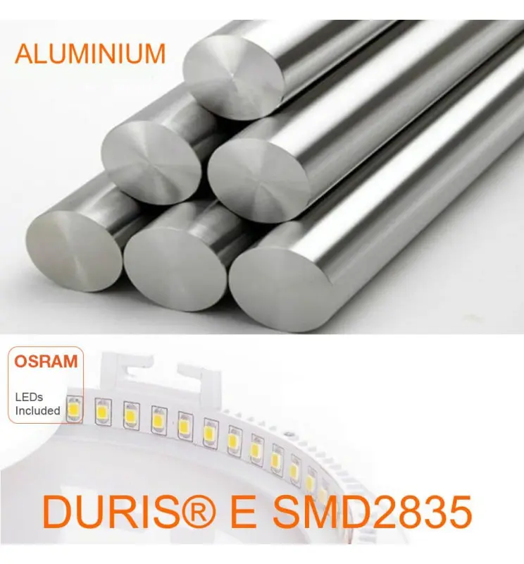 Placa Slim LED Circular 5w OSRAM Chip - Vista Detalle #4
