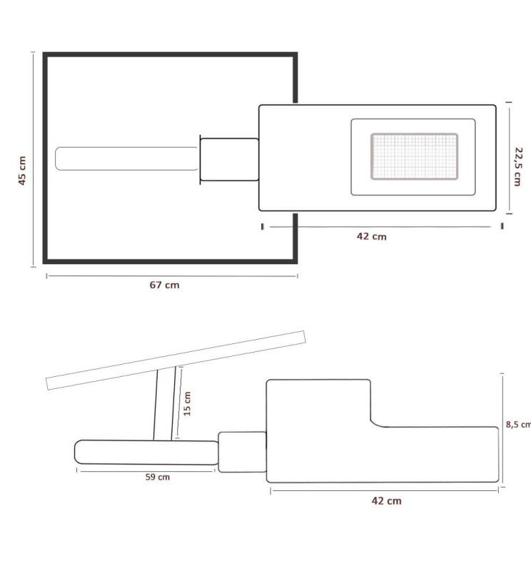 Farola LED 200W SOLAR ECO SANAN Programable - Detalle 4