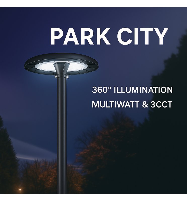 Farola LED 40W - 60W - 80W | PARK CITY | 3CCT Chip - Detalle 3