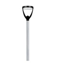 Farola LED 40W CONIC BLANCA | SMD3030 Bridgelux - Detalle 2