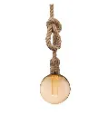 Bombilla LED Modern Cristal Ambar 4w E27 G125 - Vista Detalle #2
