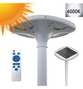 Farola Solar LED 100W SUNWAY Aluminio - 4000K + Mando - Detalle 1