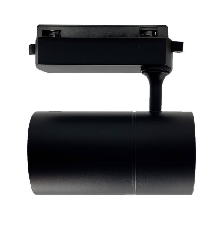 Foco LED 30W PARIS Negro Carril Monofásico | Chip - Detalle 4