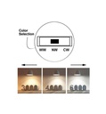 Foco LED 40W - 34W NEW MAYA Negro Carril Monofásico - Detalle 4