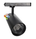 Foco LED 40W - 34W NEW MAYA Negro Carril Monofásico - Detalle 5