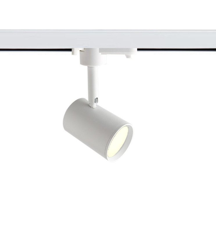 Foco de Carril BLANCO para Lámpara GU10 Monofásico - Detalle 3