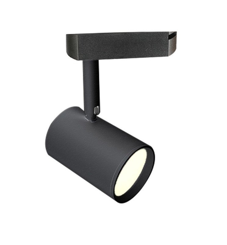 Foco de Carril NEGRO para Lámpara GU10 - Monofásico - Detalle 4